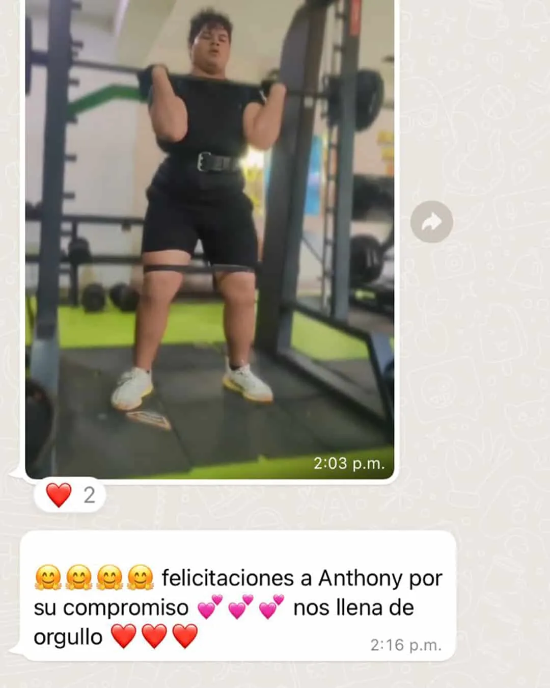 Mensaje de paciente 11